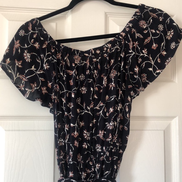 Amuse society off the shoulder jumpsuit - Picture 10 of 12